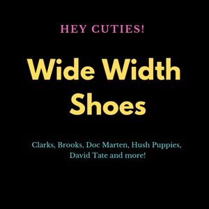 Wide Width Shoes
